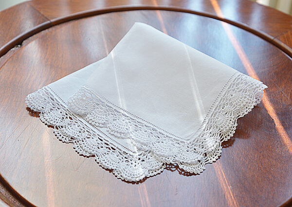 Irish Hemstitch Handkerchief