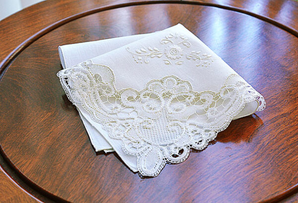 Venetian Lace Handkerchief