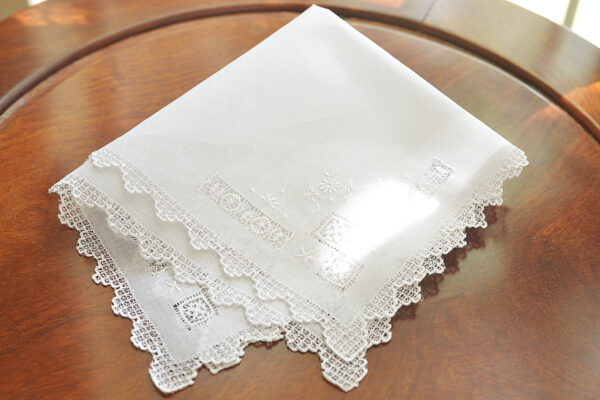 Belgium Hemstitch handkerchief